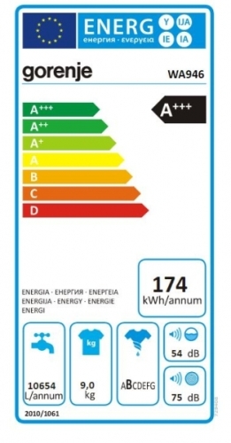 Gorenje WA946 Automata mosógép