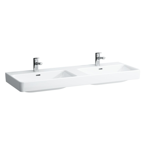 Laufen Pro S 130x46 cm dupla mosdó LCC felülettel H8149684001041 (8.1496.8.400.104.1)
