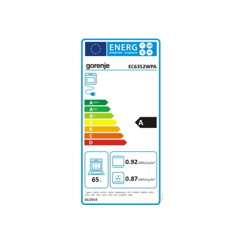 Gorenje EC6352WPA Elektromos tűzhely (594001)