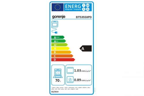 Gorenje EIT5355XPD Elektromos tűzhely indukciós főzőzónákkal