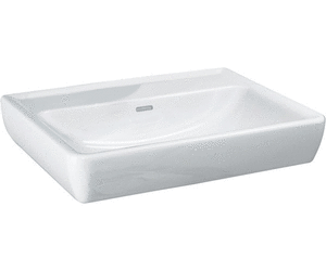 Laufen Pro A 60x48 cm mosdó csaplyuk nélkül LCC felülettel H8189524001091 (8.1895.2.400.109.1)