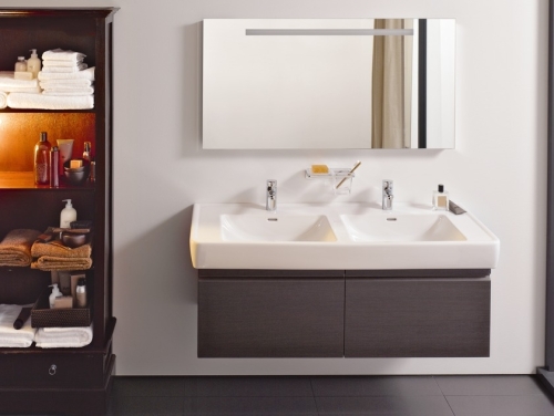 Laufen Pro A 130x48 cm dupla mosdó LCC felülettel H8149674001041 (8.1496.7.400.104.1)