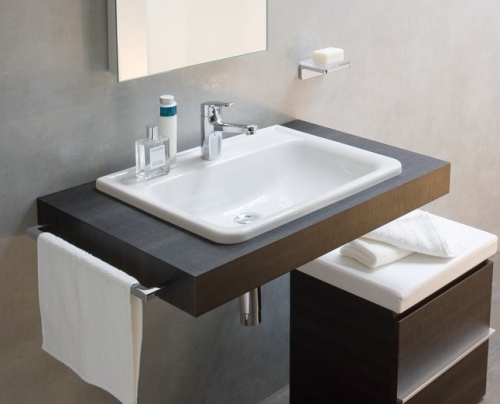 Laufen Pro 56x44 cm beépíthető mosdó LCC felülettel H8139614001041 (8.1396.1.400.104.1)