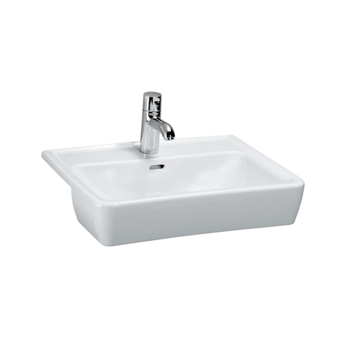 Laufen Pro 56x44 cm mosdó csaplyuk nélkül LCC felülettel H8129614001091 (8.1296.1.400.109.1)
