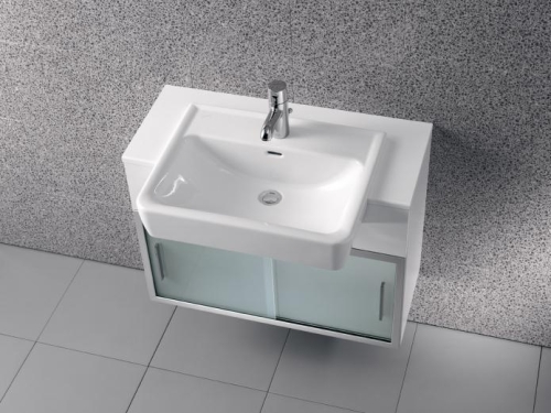Laufen Pro 56x44 cm mosdó csaplyuk nélkül LCC felülettel H8129614001091 (8.1296.1.400.109.1)