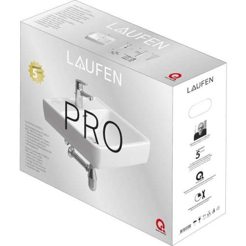 Laufen Pro 60x48 cm mosdó csapteleppel szett H8609520000001
