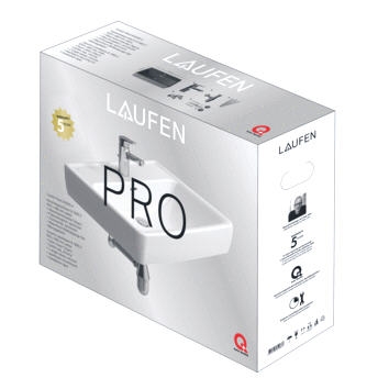 Laufen Pro 65x48 cm mosdó csapteleppel szett H8609540000001