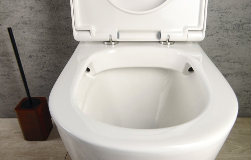 Sapho TURKU Rimless magasított monoblokkos wc, Soft-Close ülőkével (PC104)