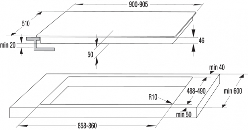 Gorenje IT984USC Beépíthető indukciós főzőlap