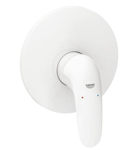 Grohe Eurostyle egykaros falba épített zuhanycsaptelep fehér, 1 fogyasztóhoz 24046LS3