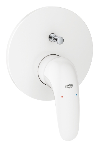 Grohe Eurostyle egykaros falba épített zuhanycsaptelep fehér, 2 fogyasztóhoz 24047LS3