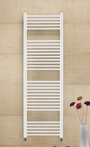Zehnder Impa 140x50 cm egyenes fürdőszobai radiátor, fehér IMP 140-050