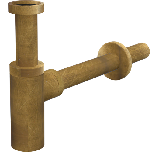 Alcaplast Design mosdószifon, bronz A400ANTIC