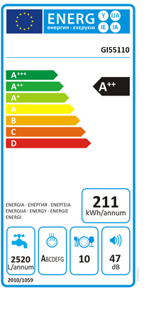 Gorenje GI55110 Beépíthető mosogatógép