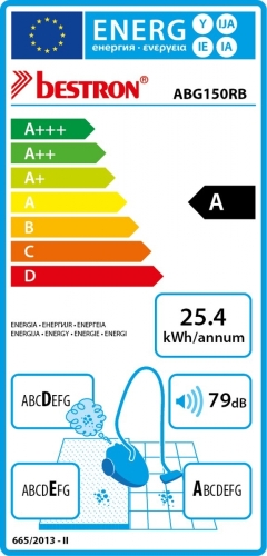 Bestron ABG150RB COMPACTO PLUS PORSZÍVÓ