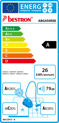 Bestron ABG450RSE FURBO PLUS Porszívó