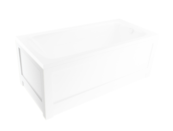 H2O 75 egyenes kád oldallap, balos (12274)