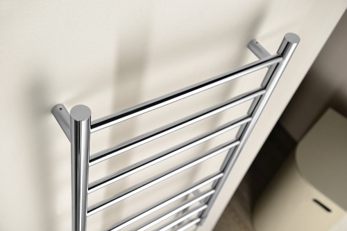 Sapho REDONDO 500x900mm elektromos törölközőszárító radiátor időzítővel, inox ER220T