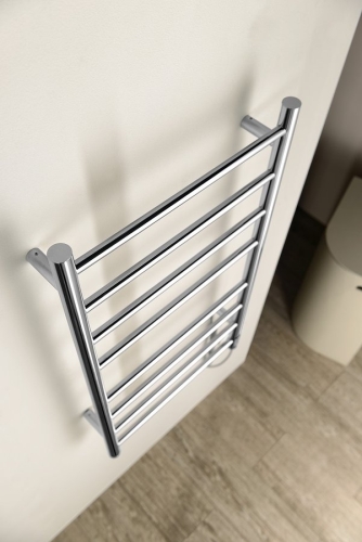 Sapho REDONDO 500x900mm elektromos törölközőszárító radiátor időzítővel, inox ER220T