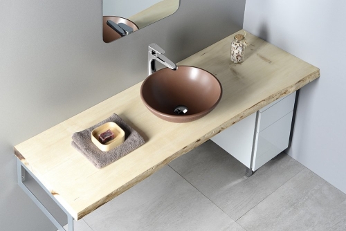 Sapho FORMIGO beton mosdó, 41cm, brick (FG002)