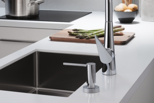 Hansgrohe A51 folyékony szappan és mosogatószer adagoló, króm 40448000