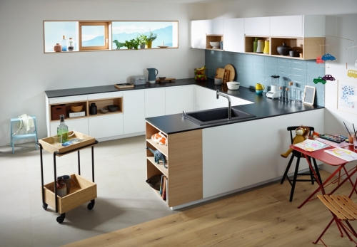 Hansgrohe C51-F660-07 mosogató és csaptelep kombináció 660 szett 43218000