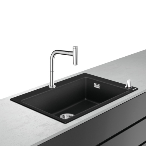 Hansgrohe C51-F660-07 mosogató és csaptelep kombináció 660 szett 43218000
