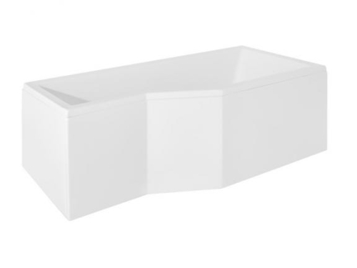 Besco Integra 170x75/56 cm-es kád 3 részes kádparavánnal jobbos