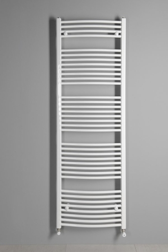 Sapho AQUALINE ORBIT 600x1868mm íves fürdőszobai radiátor, fehér ILO86E