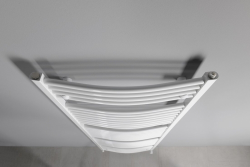 Sapho AQUALINE ORBIT 750x1868mm íves fürdőszobai radiátor, fehér ILO87E