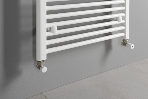 Sapho AQUALINE DIRECT 750x1322mm egyenes fürdőszobai radiátor, fehér ILR37E