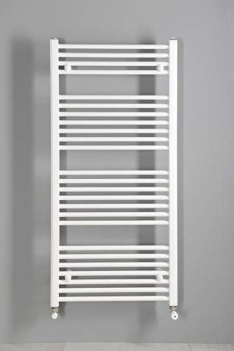 Sapho AQUALINE DIRECT 750x1322mm egyenes fürdőszobai radiátor, fehér ILR37E