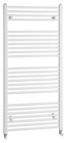 Sapho AQUALINE DIRECT 750x1322mm egyenes fürdőszobai radiátor, fehér ILR37E
