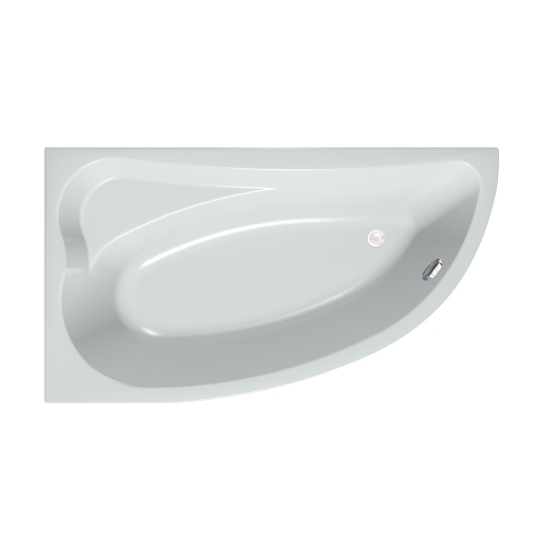 Kolpa-San Calando-D 160x90/M-2+MIKRO Beépíthető aszimmetrikus sarokkád kombinált masszázs rendszerrel mikrofúvókákkal 591000 jobbos