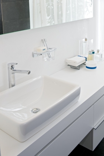 Laufen Citypro magasított mosdó csaptelep leeresztő szelep nélkül 3119515041301