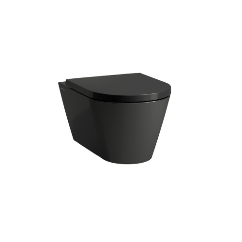 Laufen KARTELL BY LAUFEN fali wc fényes fekete H8203360200001