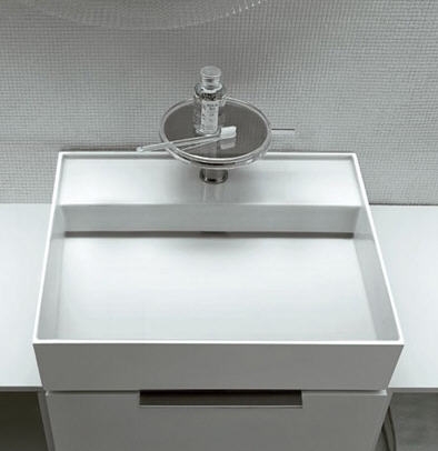 Laufen KARTELL BY LAUFEN 46x46 cm kézmosó H8153310001041 (8.1533.1.000.104.1)
