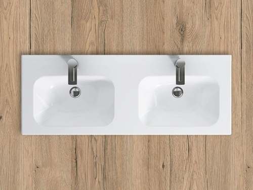 AREZZO design Piazza 120 cm-es dupla mosdó AR-145750