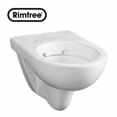 Geberit Selnova Pro Fali Wc ovális, Rimfree, perem nélkül 500.265.01.1 (500265011) (K)