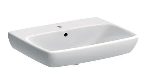 Geberit Selnova Square 65x48 cm mosdó szögletes, csaplyukkal 500.299.01.1