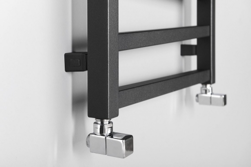 Sapho ZIG 500x1334mm fürdőszobai radiátor, struktúrált antracit ZG513A