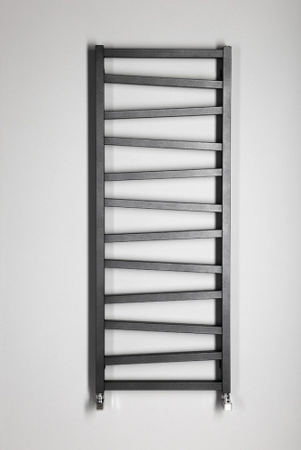 Sapho ZIG 500x1334mm fürdőszobai radiátor, struktúrált antracit ZG513A