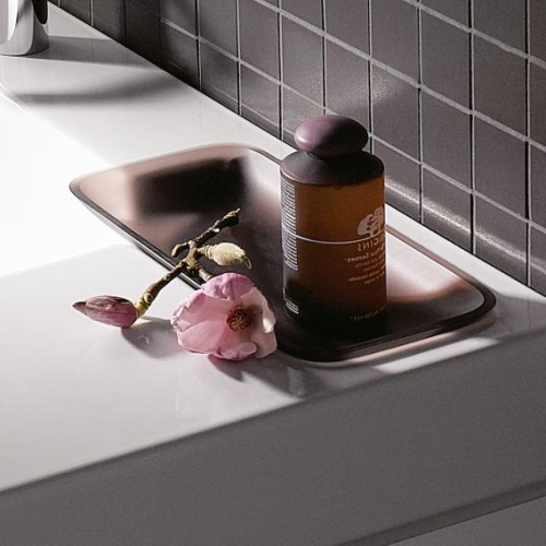 Geberit iCon 90x48,5 cm mosdó pakolófelülettel és dekor tállal, jobb pakolóval 124190000