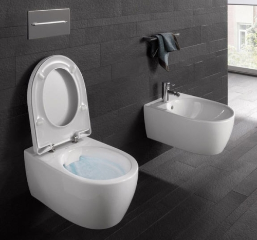 Geberit (Keramag) Icon fali WC Rimfree, öblítőperem nélkül 204060000