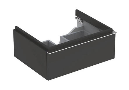 Geberit iCon alsó szekrény mosdóhoz, egy fiókkal, láva 841261000
