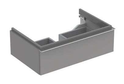 Geberit iCon alsó szekrény mosdóhoz, egy fiókkal, platina 840277000 (K)