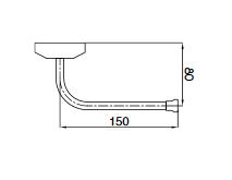 BUGNATESE COMPLEMENTI DARREDO Toilet papírtartó, bronz 30820BR