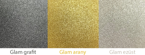 Besco Keya Glam 165x70 cm szabadonálló kád, silver