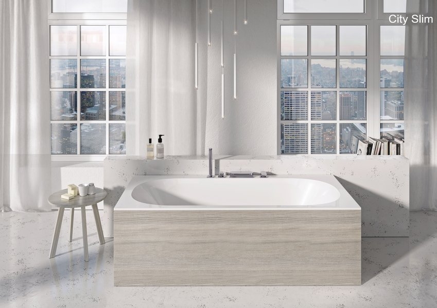 Ravak City Slim 80 cm-es oldallap jobbos, szaténfa X000001109