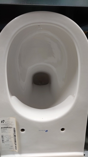 Alföldi Mollis mélyöblítésű, CleanFlush (perem nélküli) fali WC 4V99 R0 01 (4V99R001)